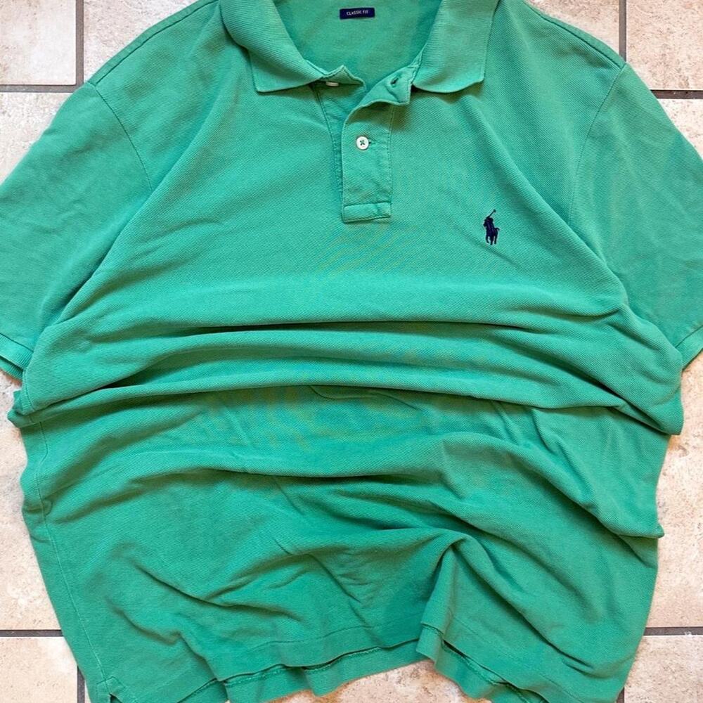 Polo by Ralph Lauren Classic Fit Short Sleeve Polo Shirt - Size L